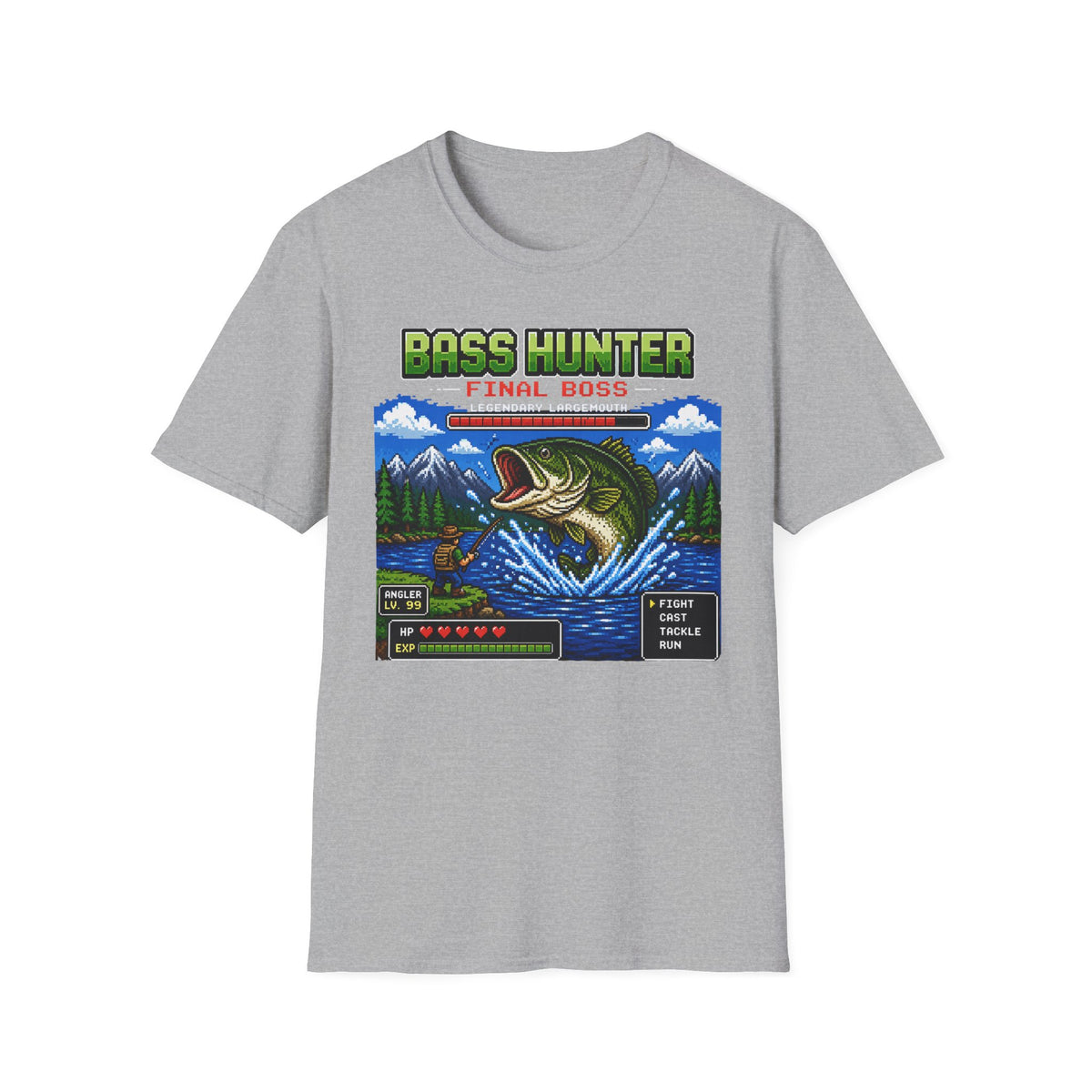 Bass Hunter Final Boss T-Shirt