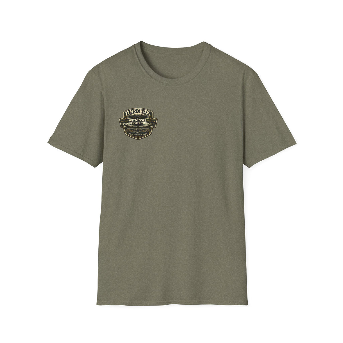 TC Witnesses Complicate Things - badge T-Shirt