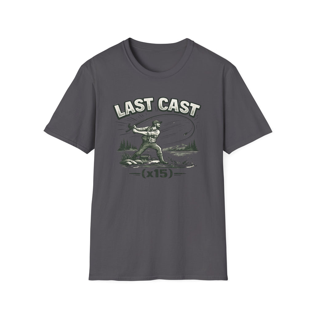Last Cast x15 (Green) T-Shirt