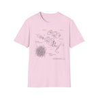 10lbs Grass 1lbs Bass Diagram T-Shirt