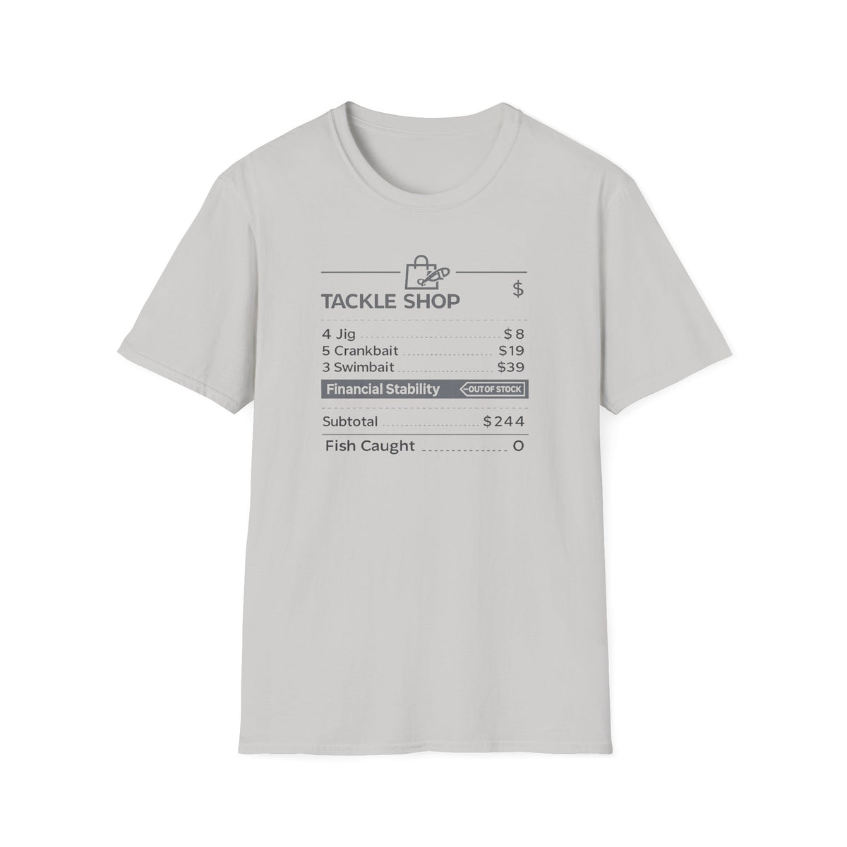 Receipt (Grey) T-Shirt