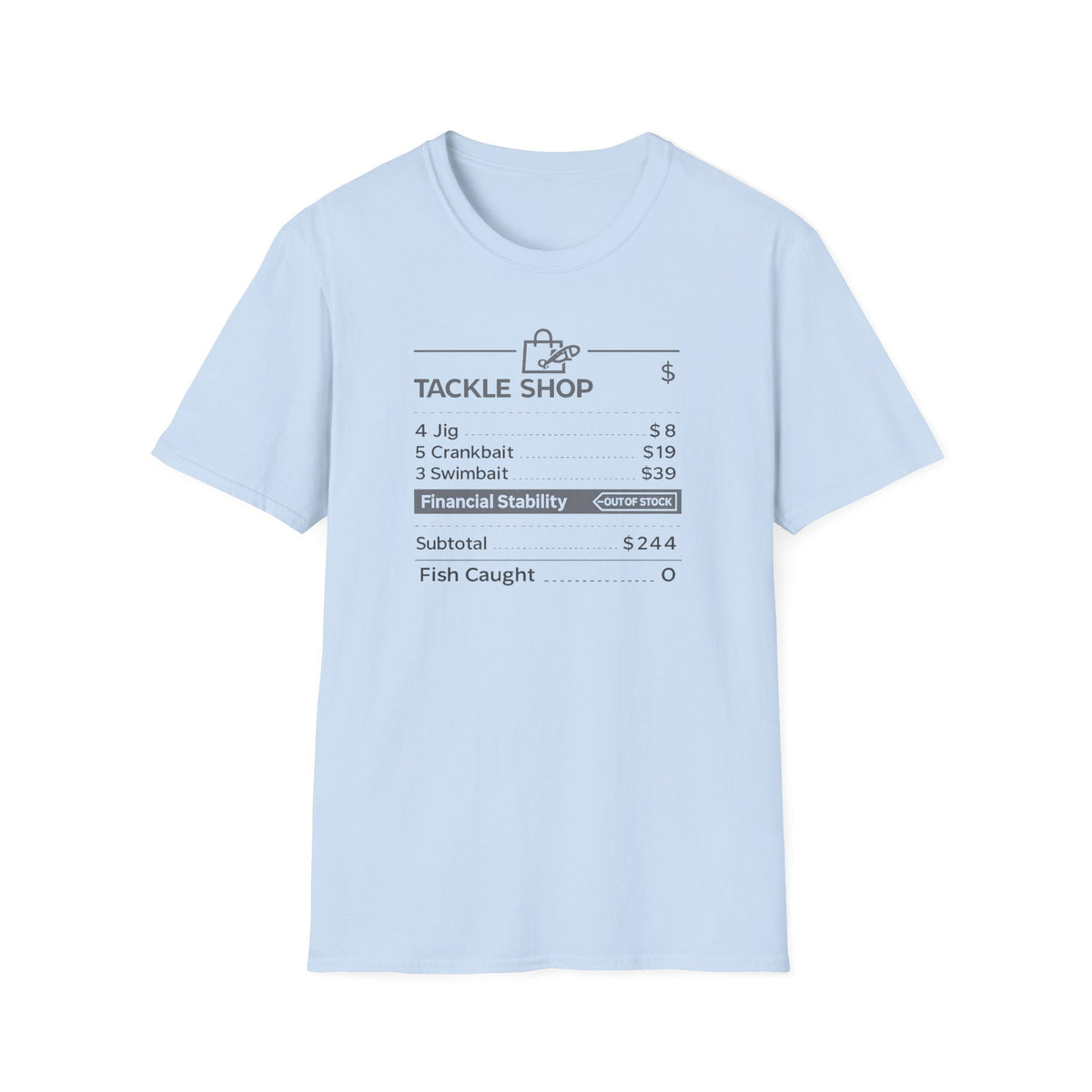 Receipt (Grey) T-Shirt