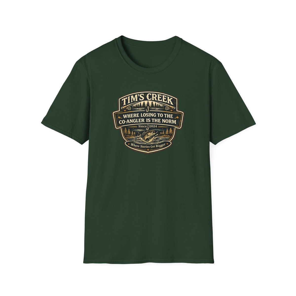 TC Where Losing To The Co-Angler Is The Norm - F T-Shirt