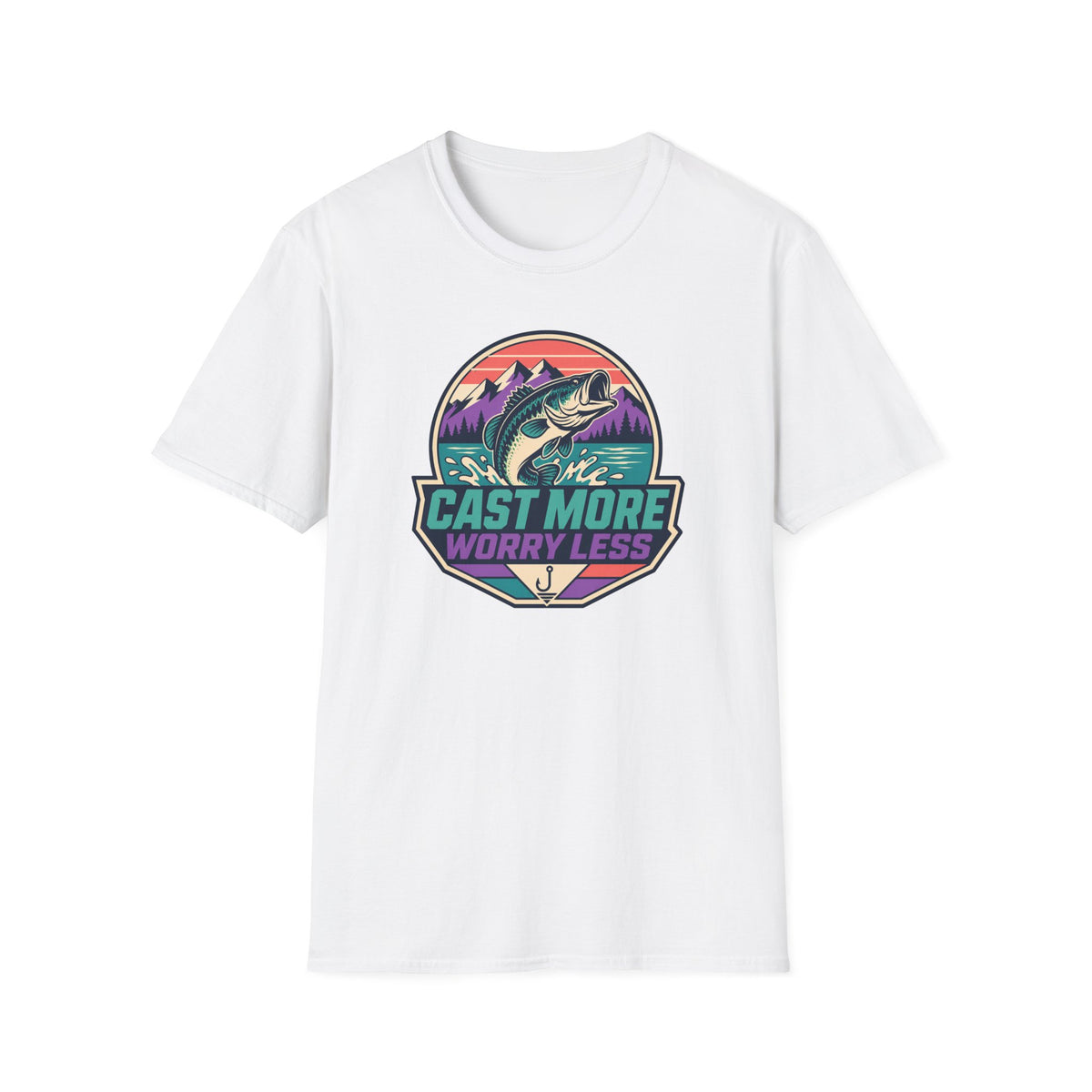 Cast More Worry Less T-Shirt