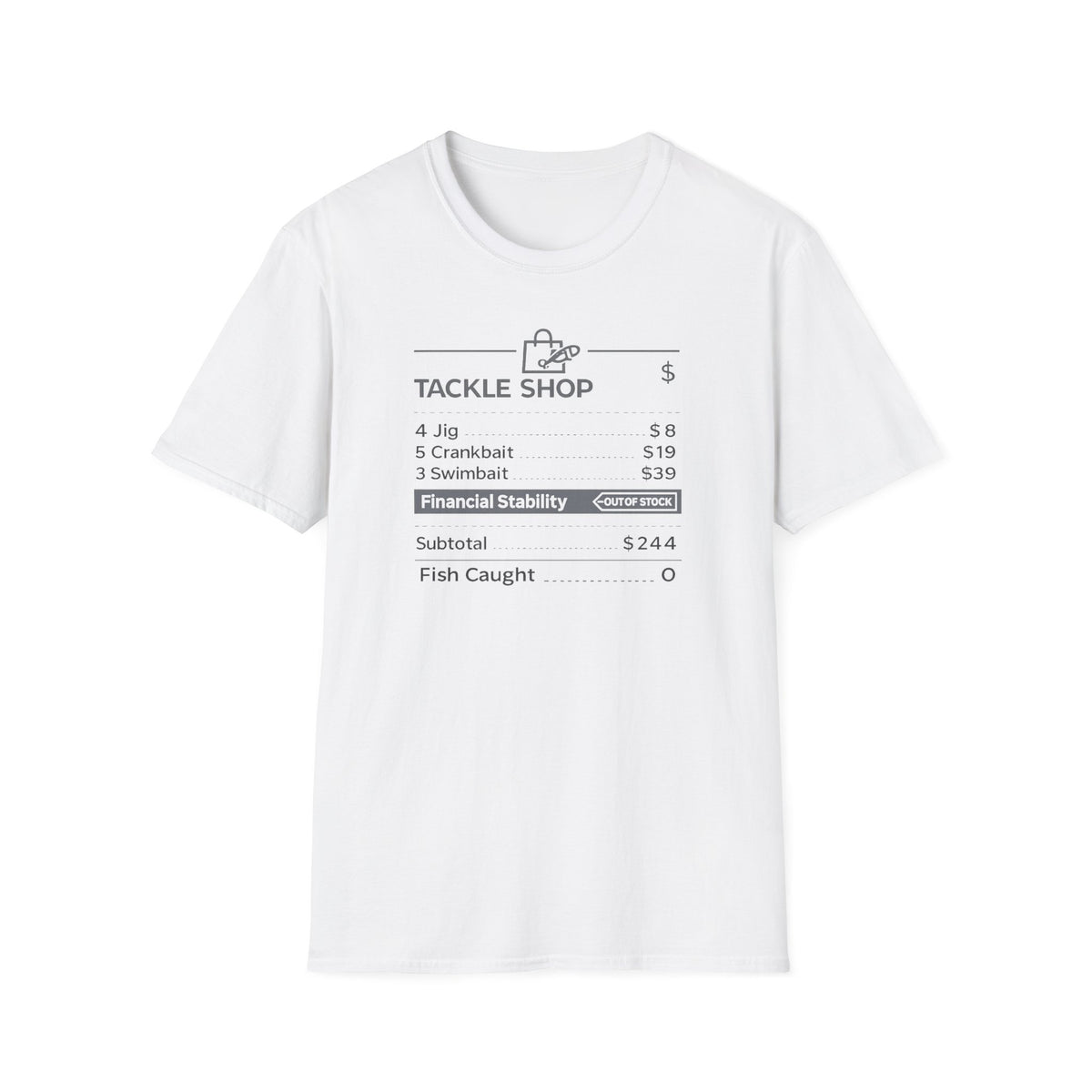 Receipt (Grey) T-Shirt