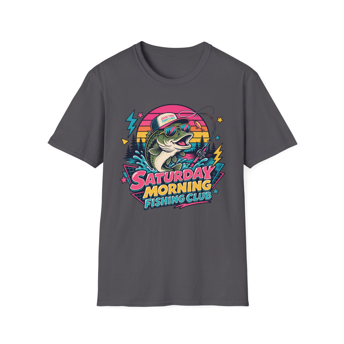 Saturday Morning Bass Fishing Club F T-Shirt