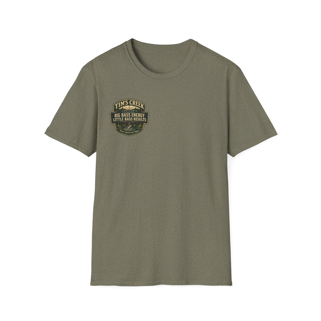 TC Big Bass Energy Little Bass Results - badge T-Shirt