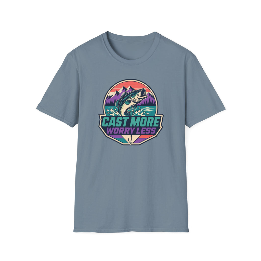 Cast More Worry Less T-Shirt