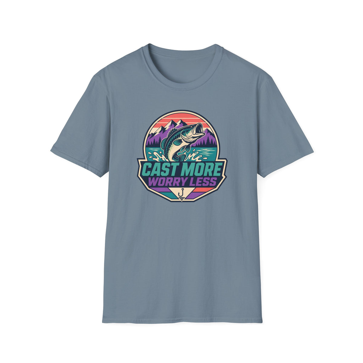 Cast More Worry Less T-Shirt