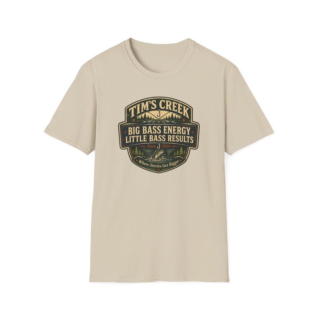 TC Big Bass Energy Little Bass Results T-Shirt