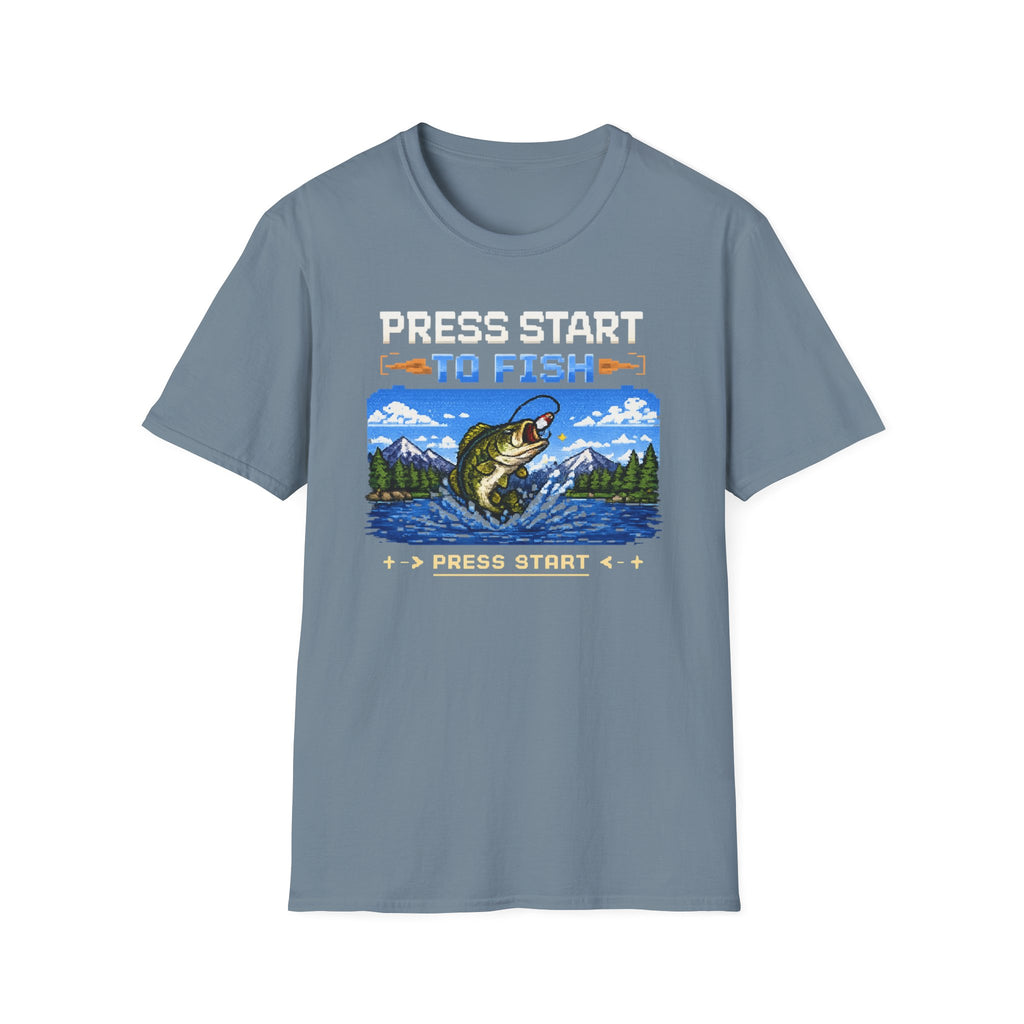Press Start to Fish T-Shirt