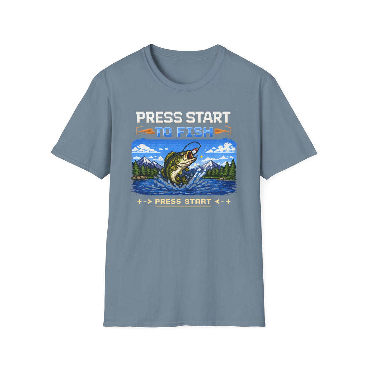Press Start to Fish T-Shirt