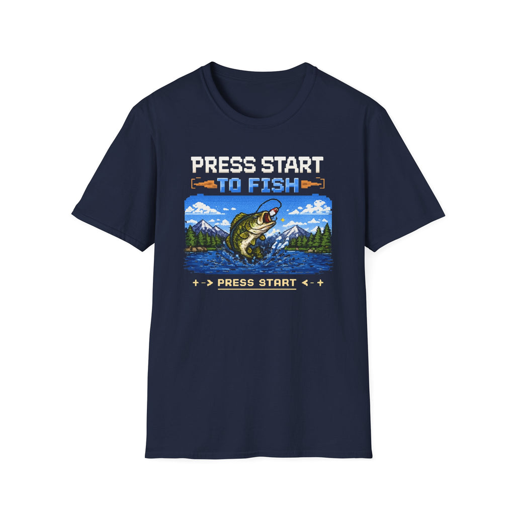 Press Start to Fish T-Shirt
