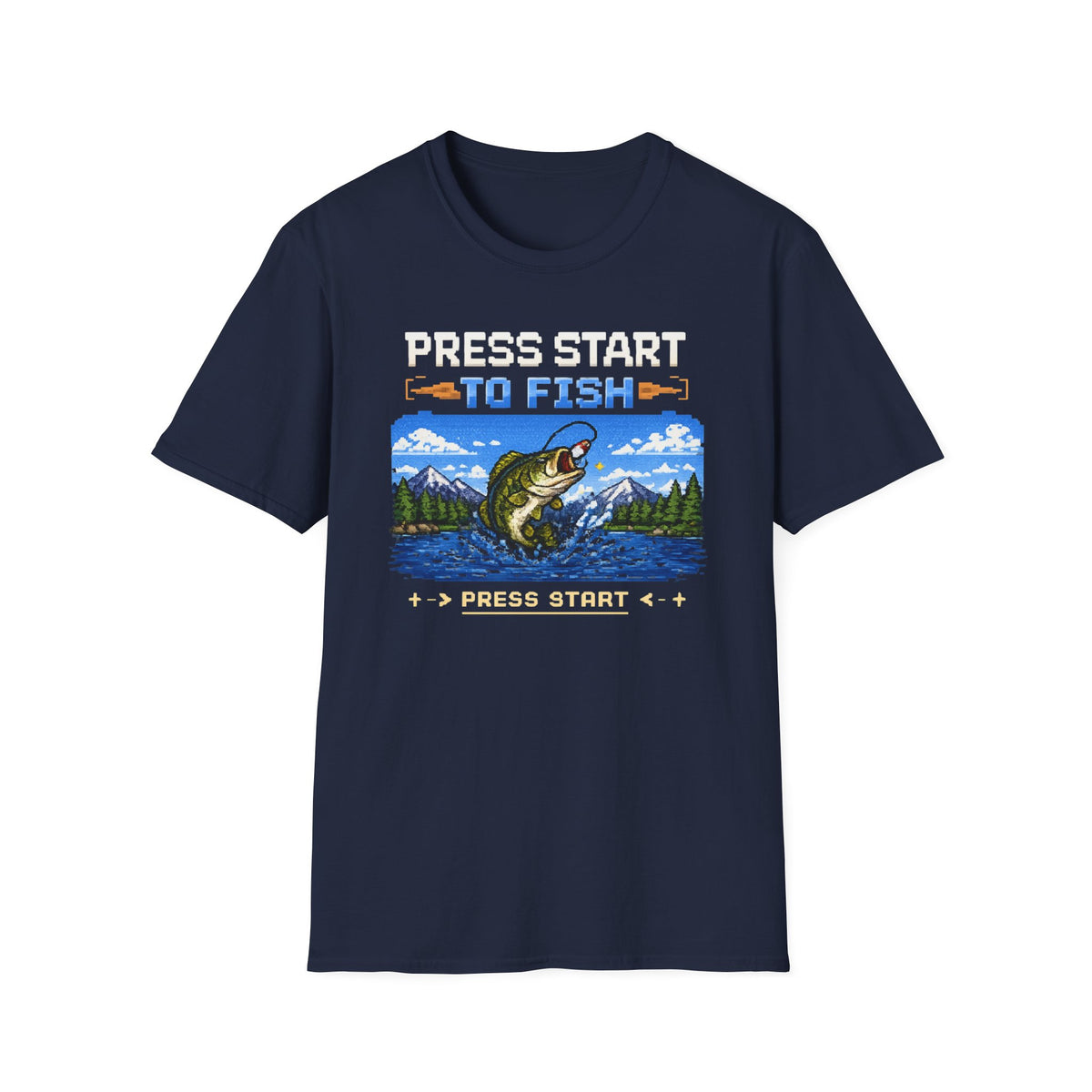 Press Start to Fish T-Shirt