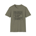 Woman - Female Angler FAQ T-Shirt