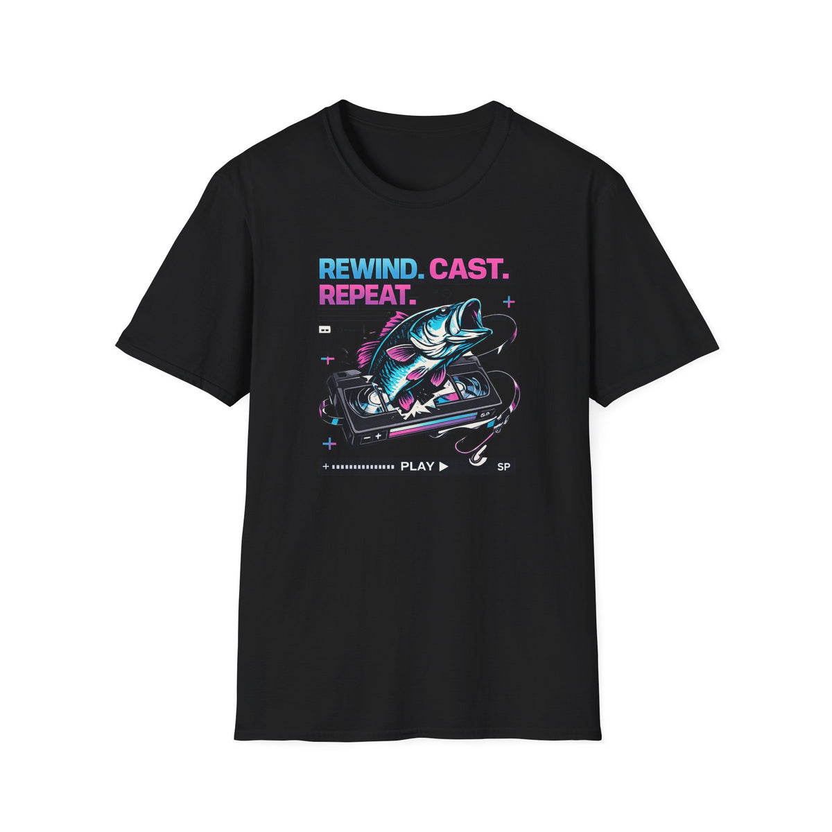 Rewind. Cast. Repeat.  T-Shirt