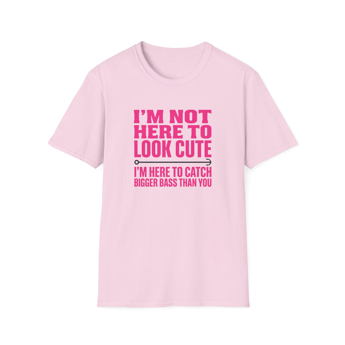 Woman - I'm Not Here To Look Cute T-Shirt