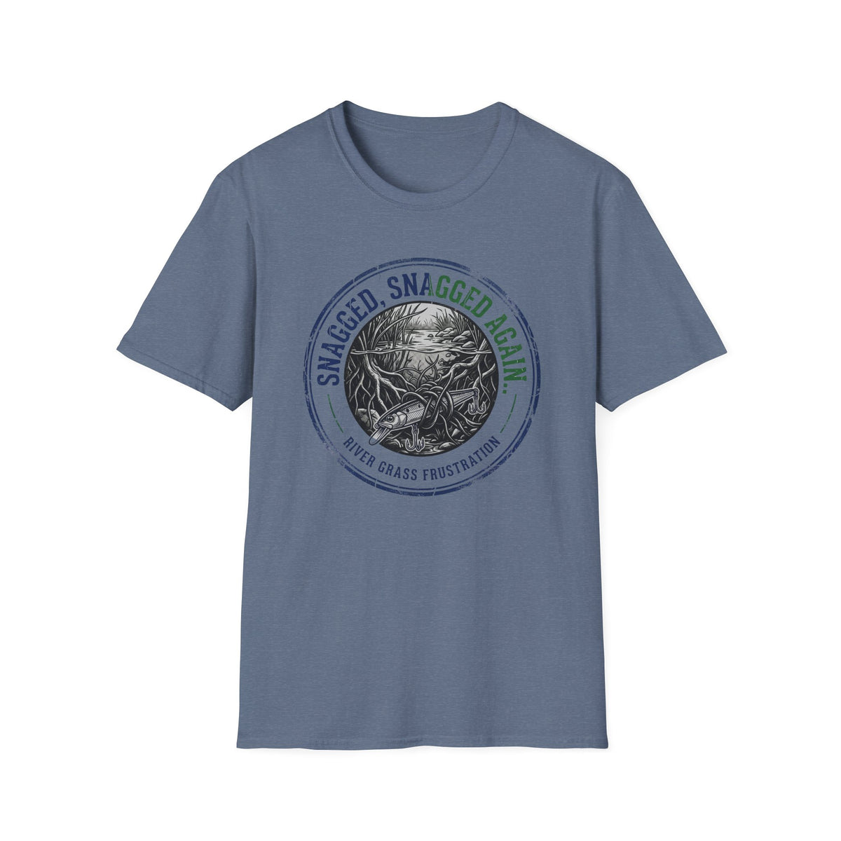 Snagged Snagged Again - Circle Dark T-Shirt