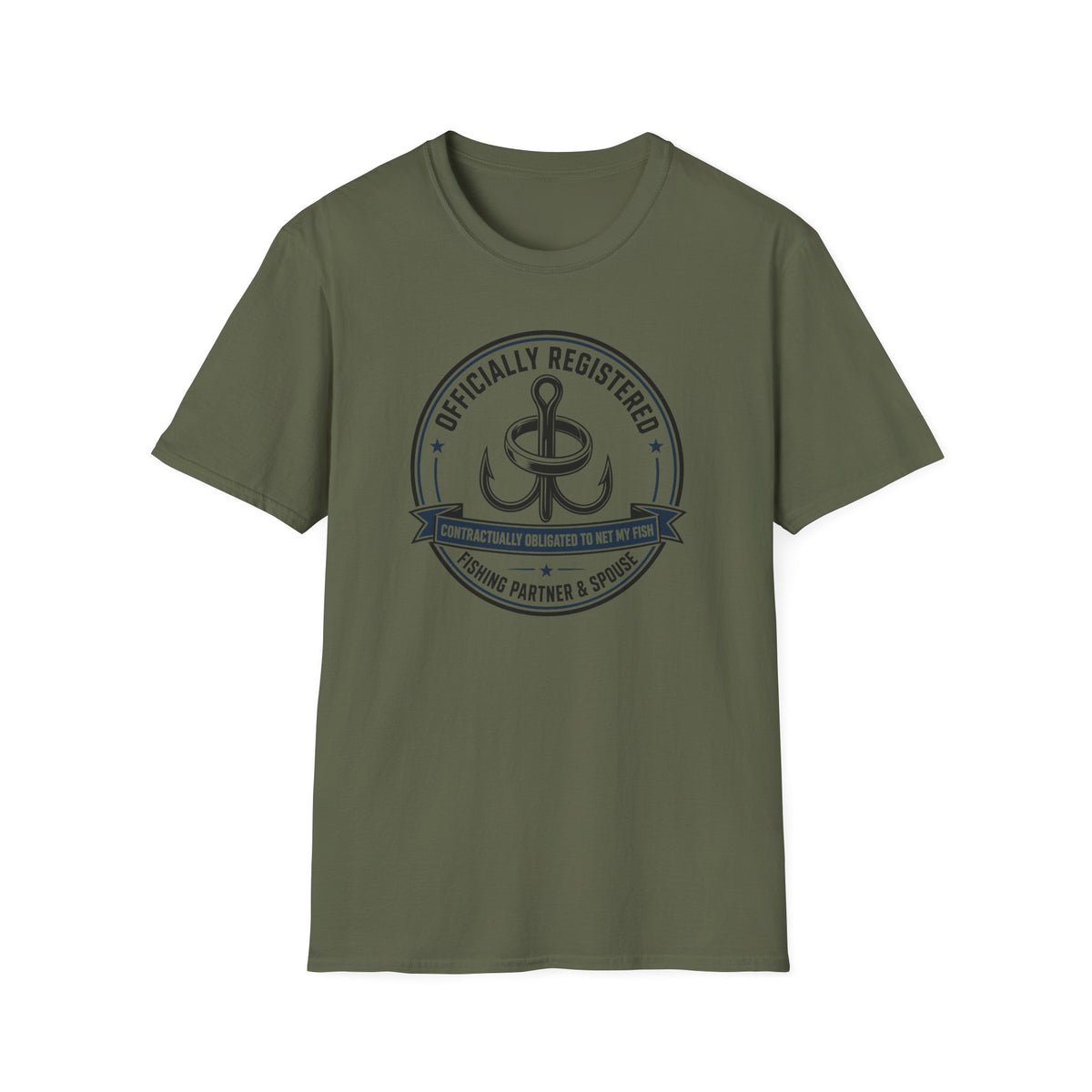 Relationship -  Officially Registered Fishing Partner and Spouse F T-Shirt