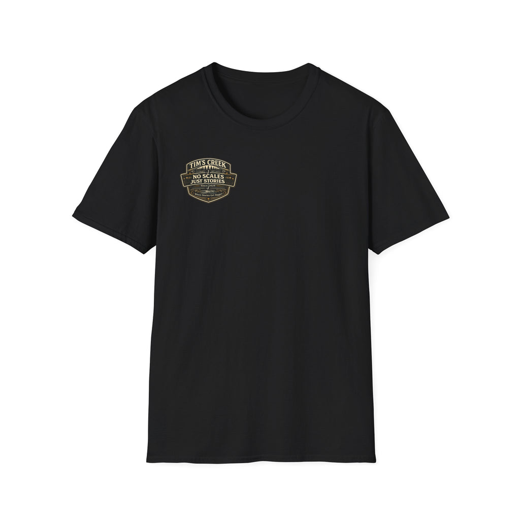 TC No Scales Just Stories - badge T-Shirt