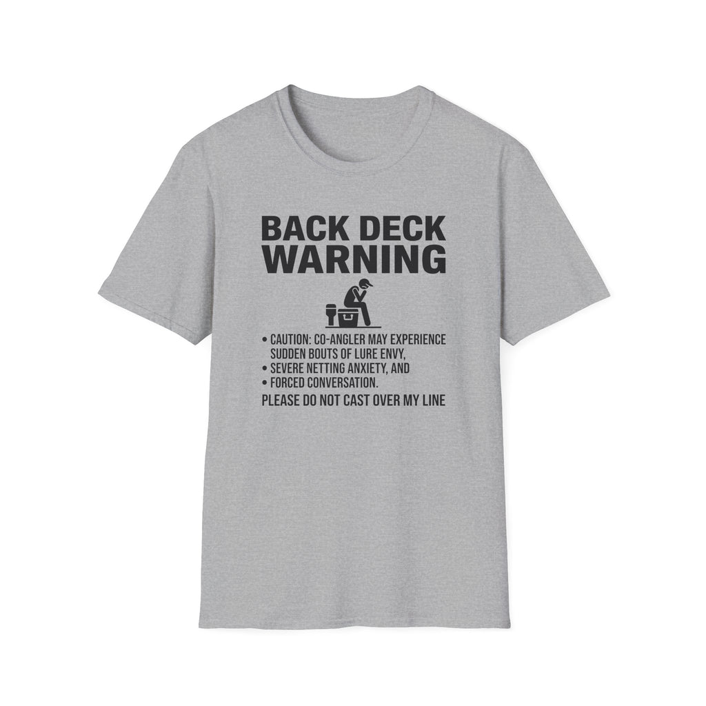 Back Deck Warning T-Shirt