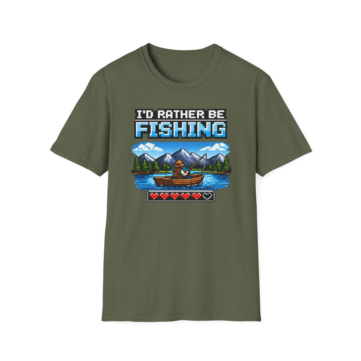 I'd Rather Be Fishing T-Shirt