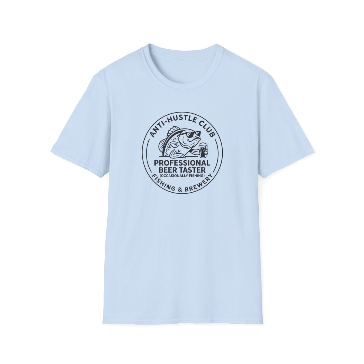 Professional Beer Taster Fishing & Brewery T-Shirt