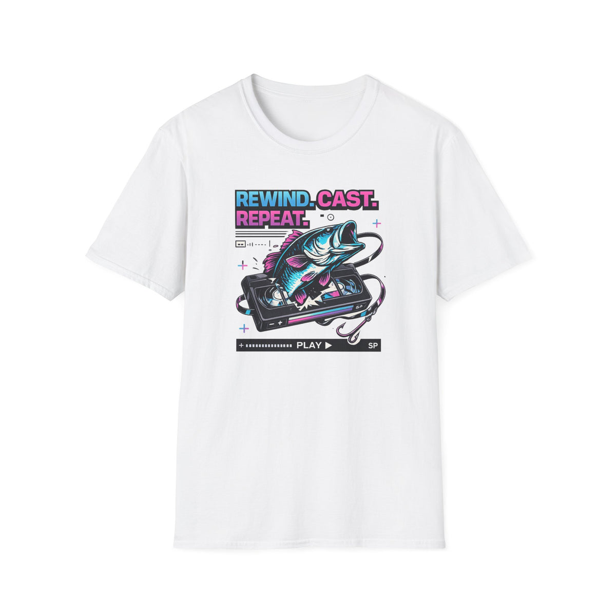 Rewind. Cast. Repeat.  T-Shirt