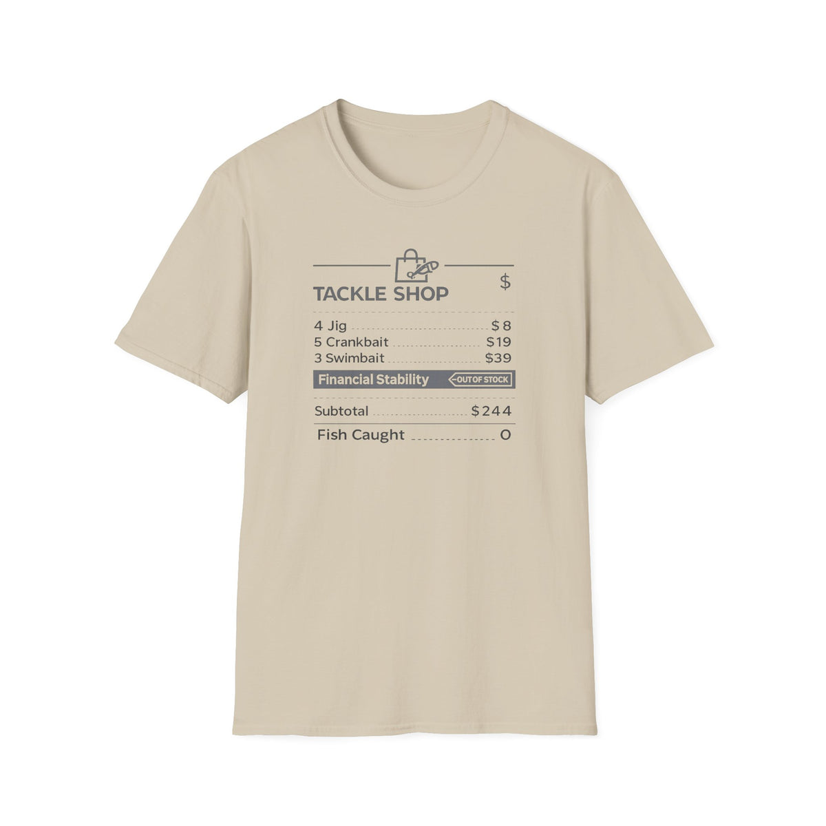 Receipt (Grey) T-Shirt