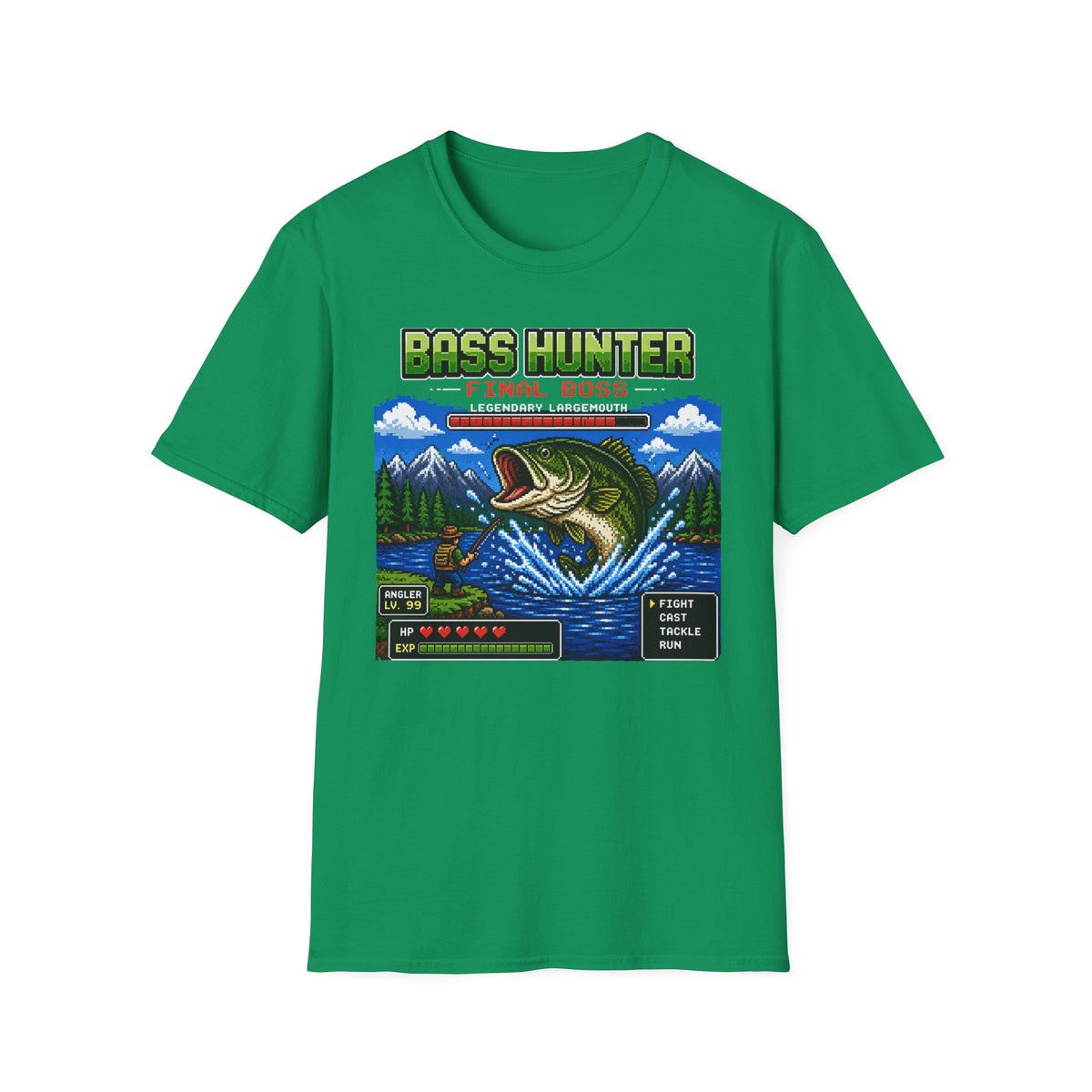 Bass Hunter Final Boss T-Shirt