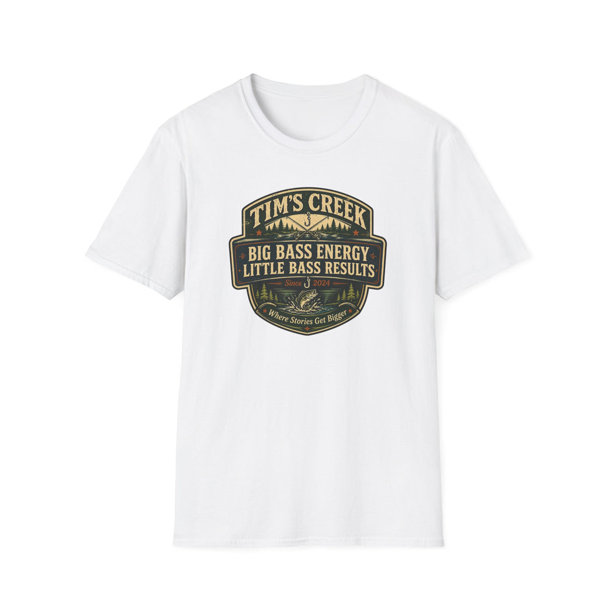 TC Big Bass Energy Little Bass Results T-Shirt