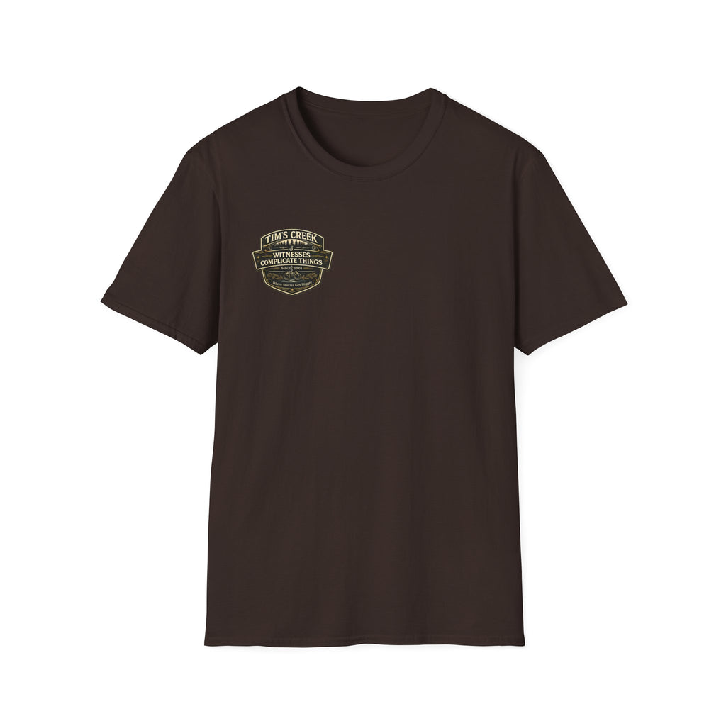 TC Witnesses Complicate Things - badge T-Shirt