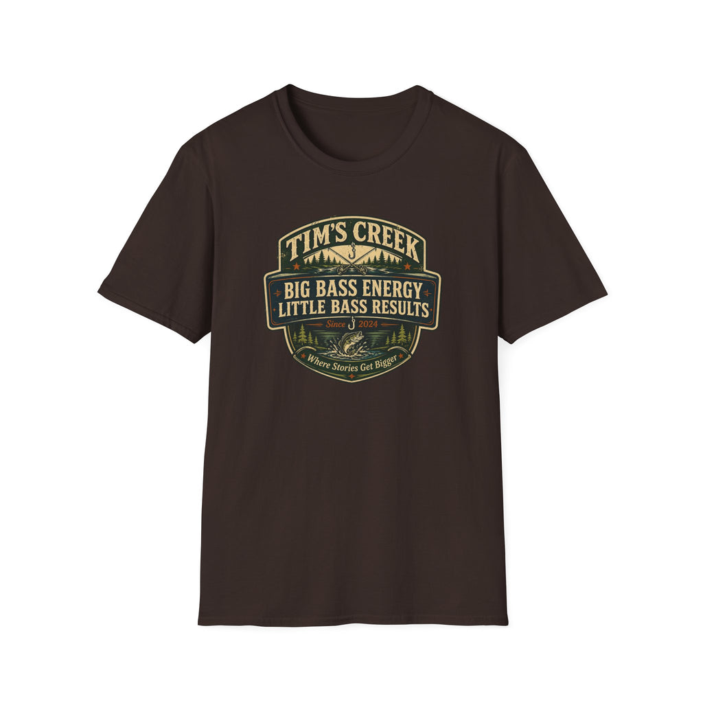 TC Big Bass Energy Little Bass Results T-Shirt