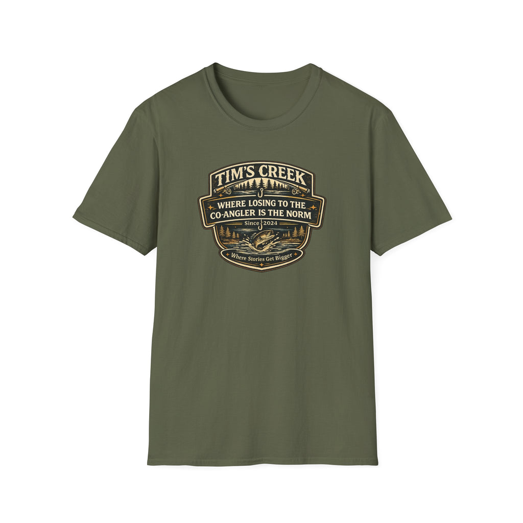 TC Where Losing To The Co-Angler Is The Norm - F T-Shirt