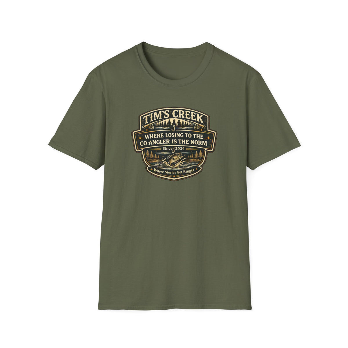 TC Where Losing To The Co-Angler Is The Norm - F T-Shirt