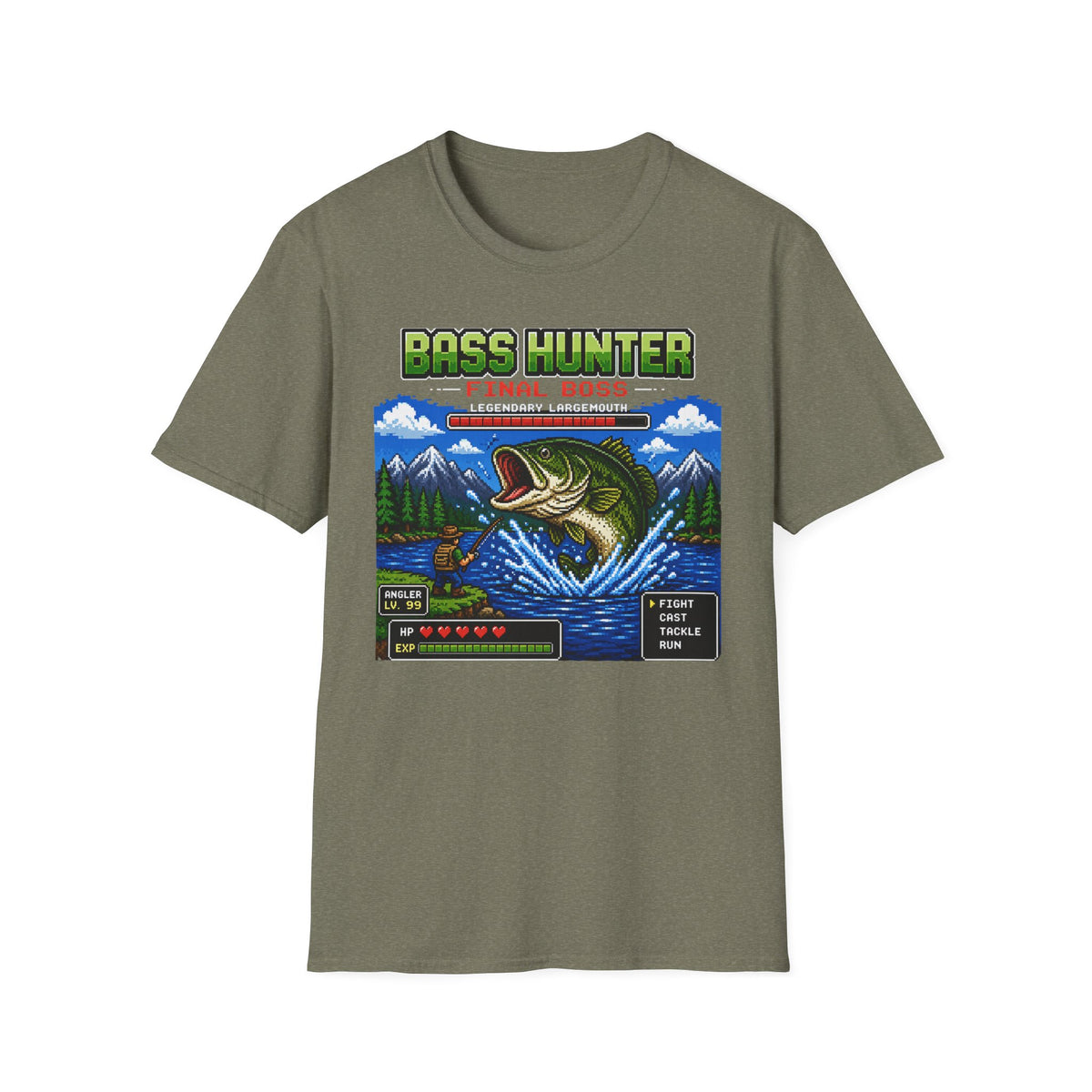 Bass Hunter Final Boss T-Shirt