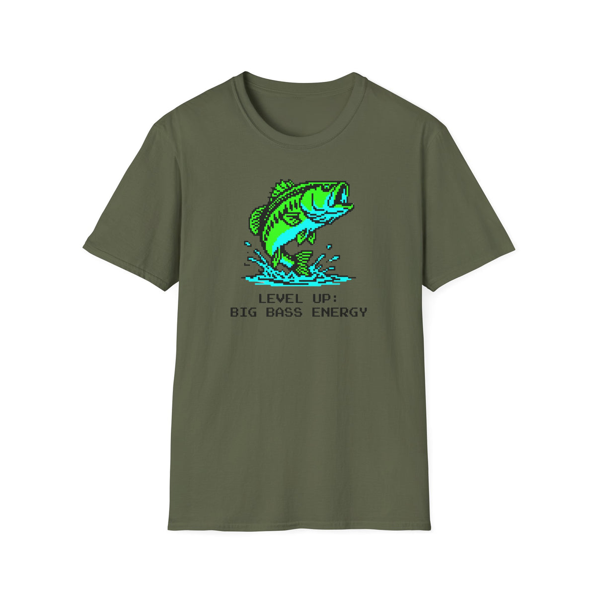 Level Up  - Big Bass Energy T-Shirt