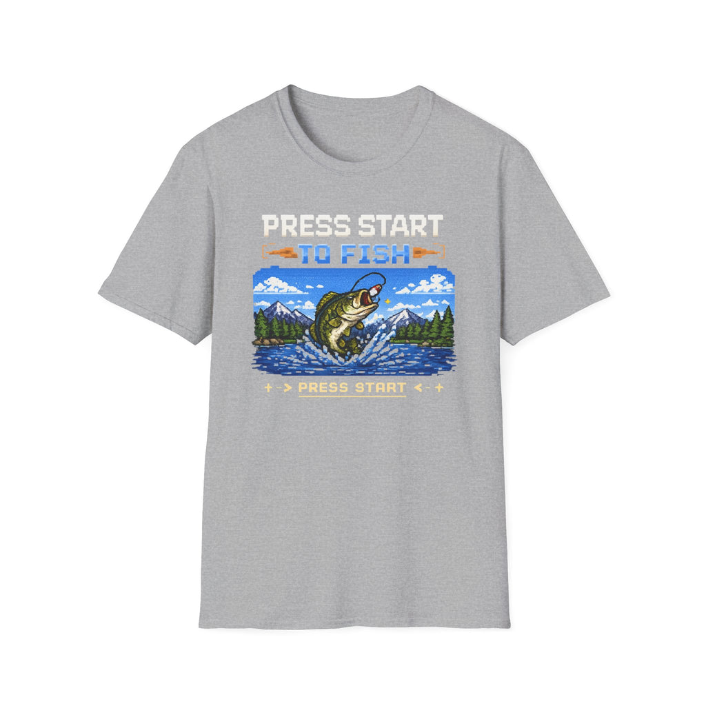 Press Start to Fish T-Shirt