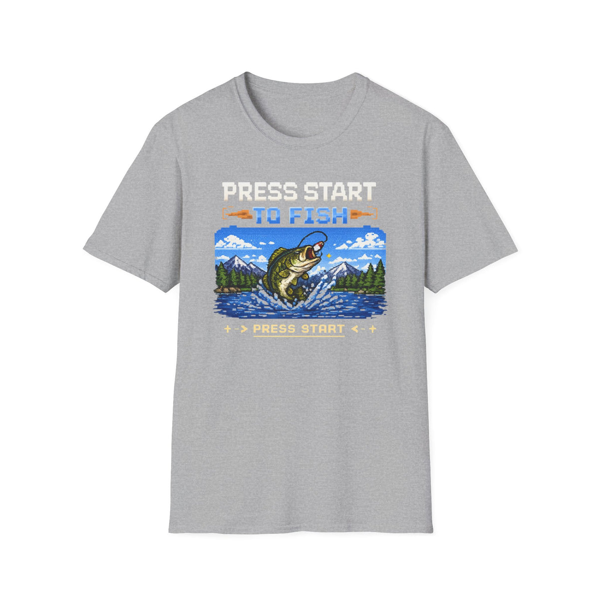 Press Start to Fish T-Shirt