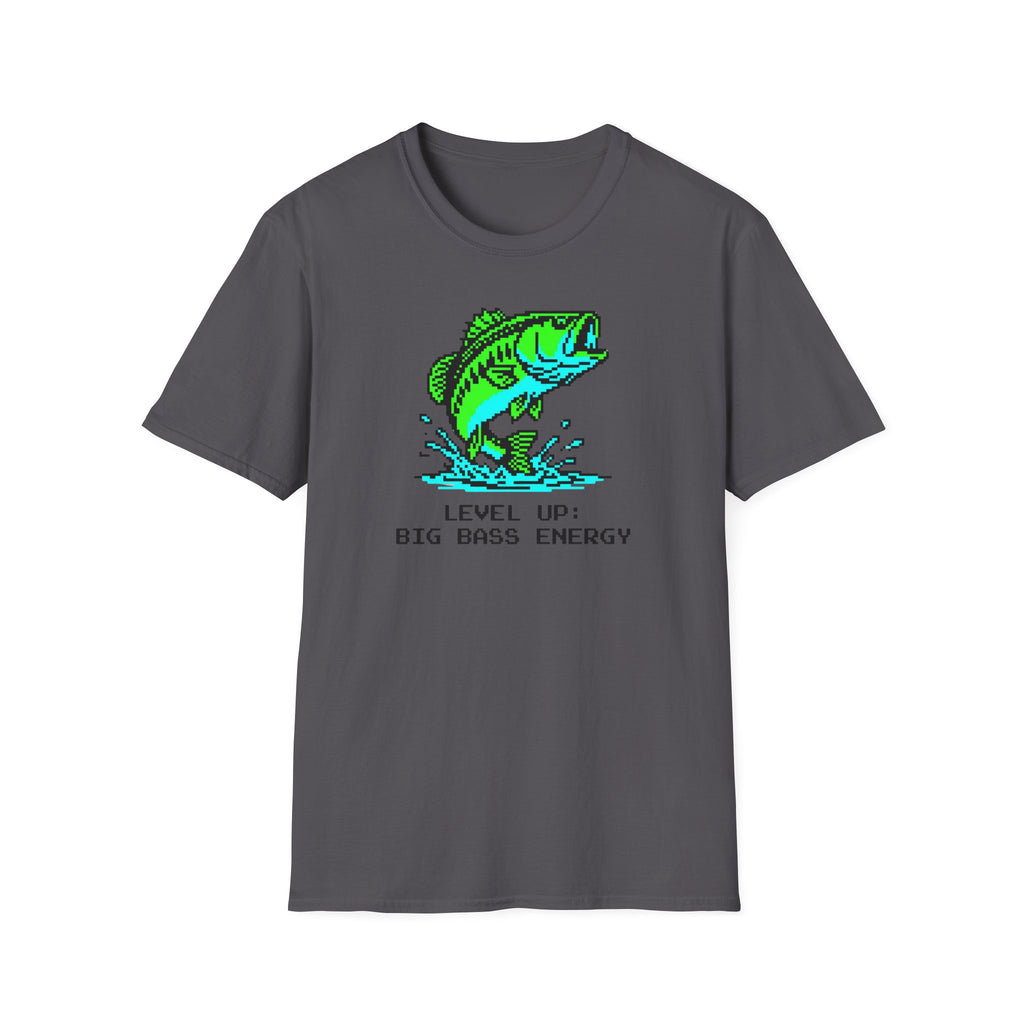 Level Up  - Big Bass Energy T-Shirt