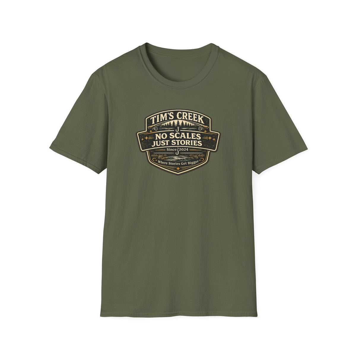 TC No Scales Just Stories - F T-Shirt