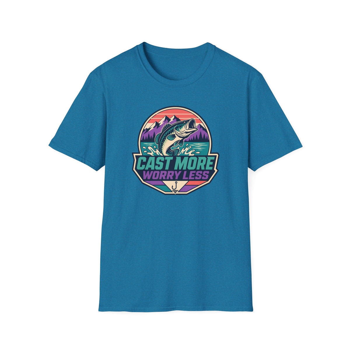 Cast More Worry Less T-Shirt