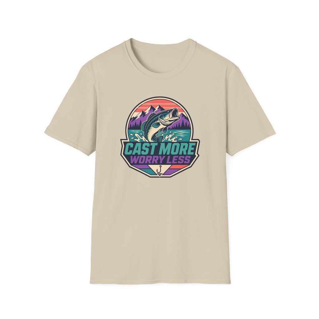 Cast More Worry Less T-Shirt