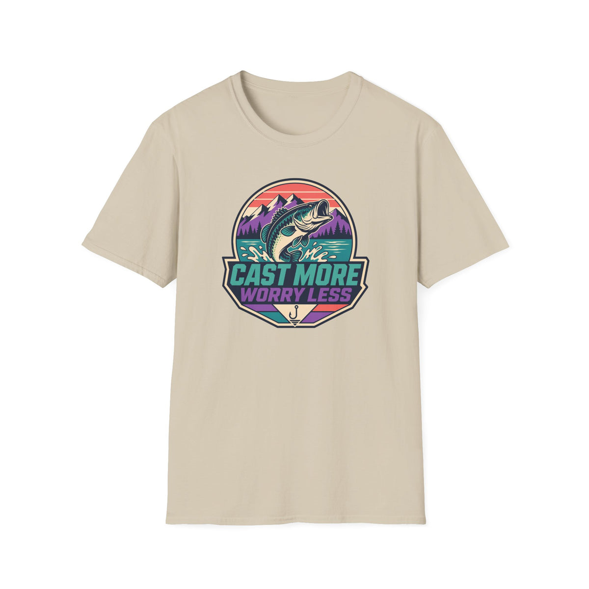 Cast More Worry Less T-Shirt