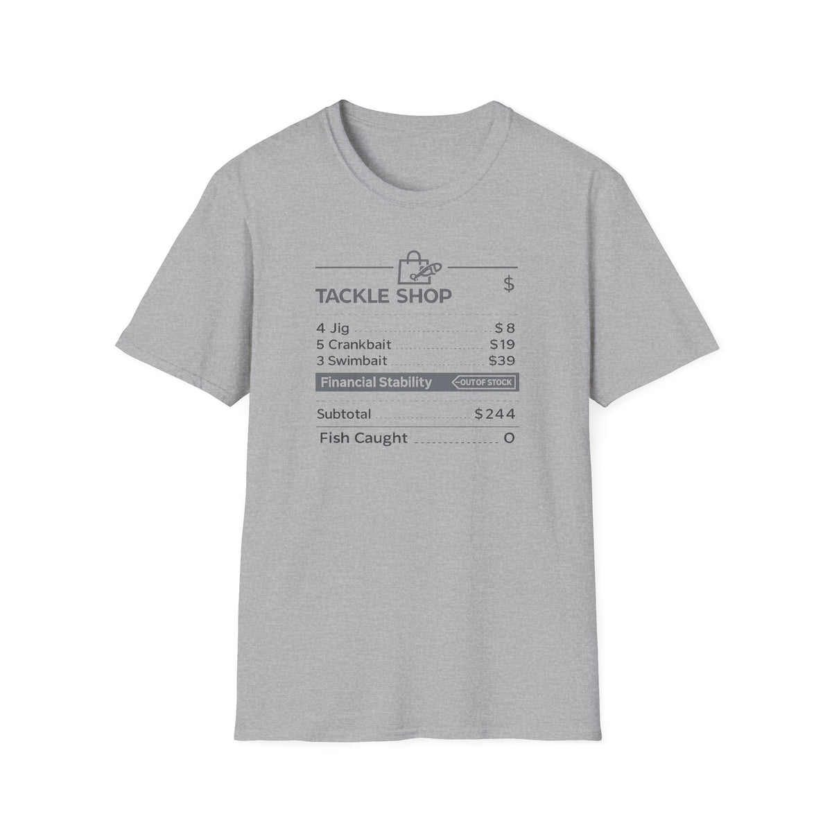 Receipt (Grey) T-Shirt