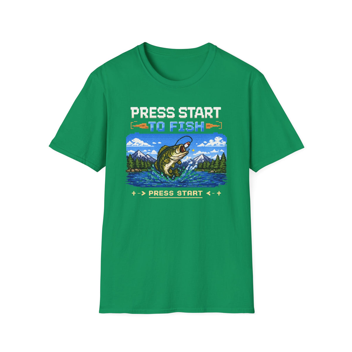 Press Start to Fish T-Shirt