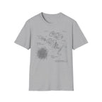 10lbs Grass 1lbs Bass Diagram T-Shirt