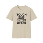 Touch Bass Not Grass (Black) T-Shirt
