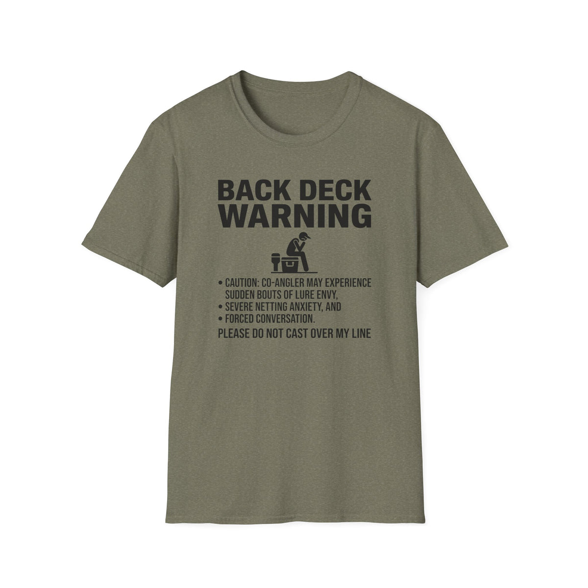 Back Deck Warning T-Shirt