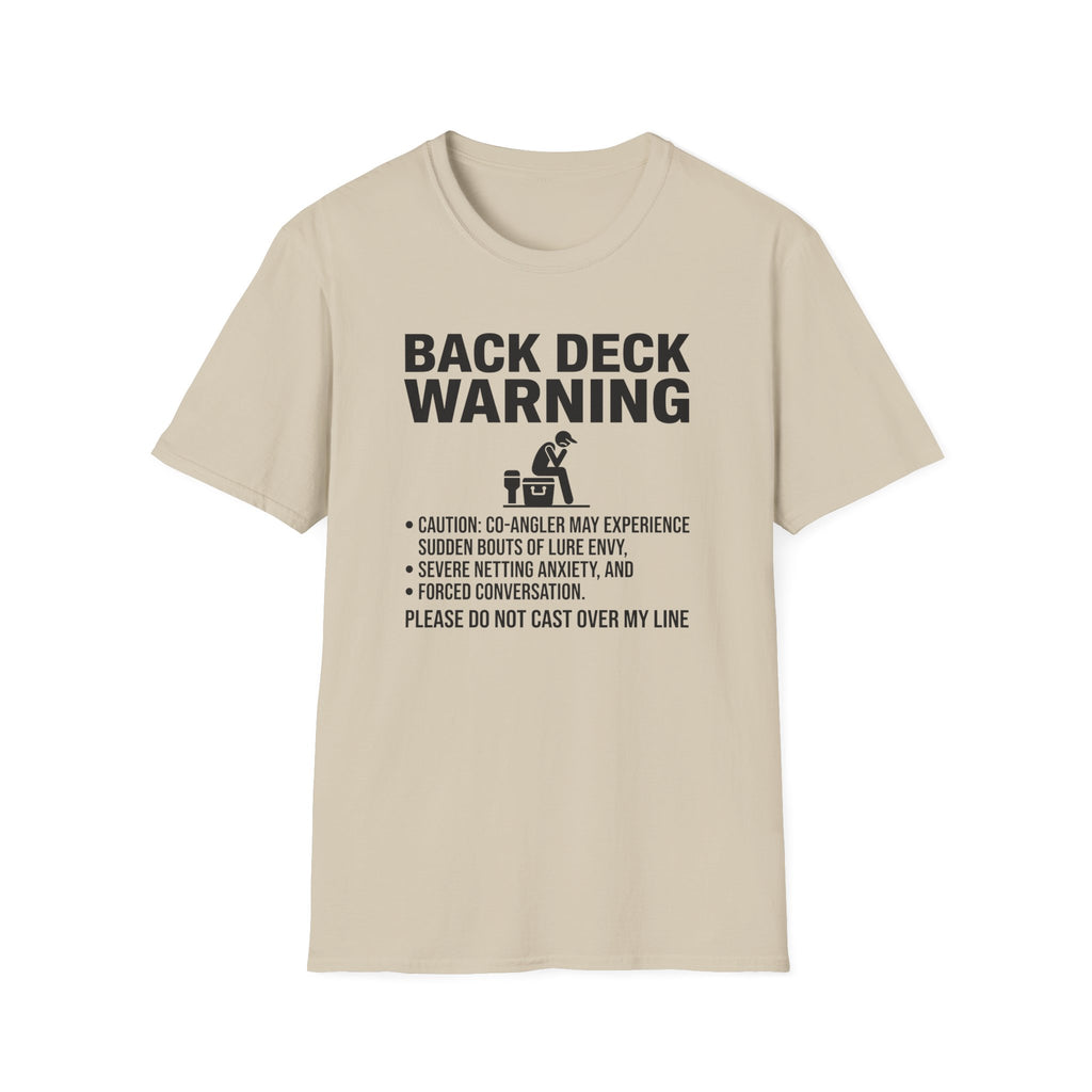 Back Deck Warning T-Shirt